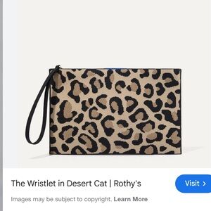 Rothy’s the Wristlet Clutch in Desert Cat